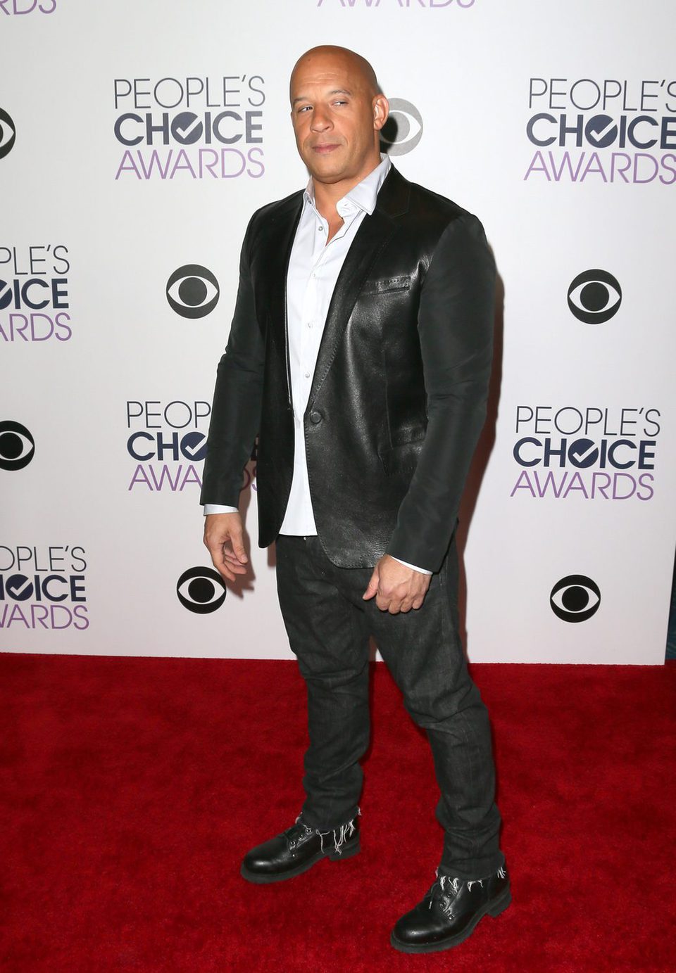 Vin Diesel en los People's Choice Awards 2016