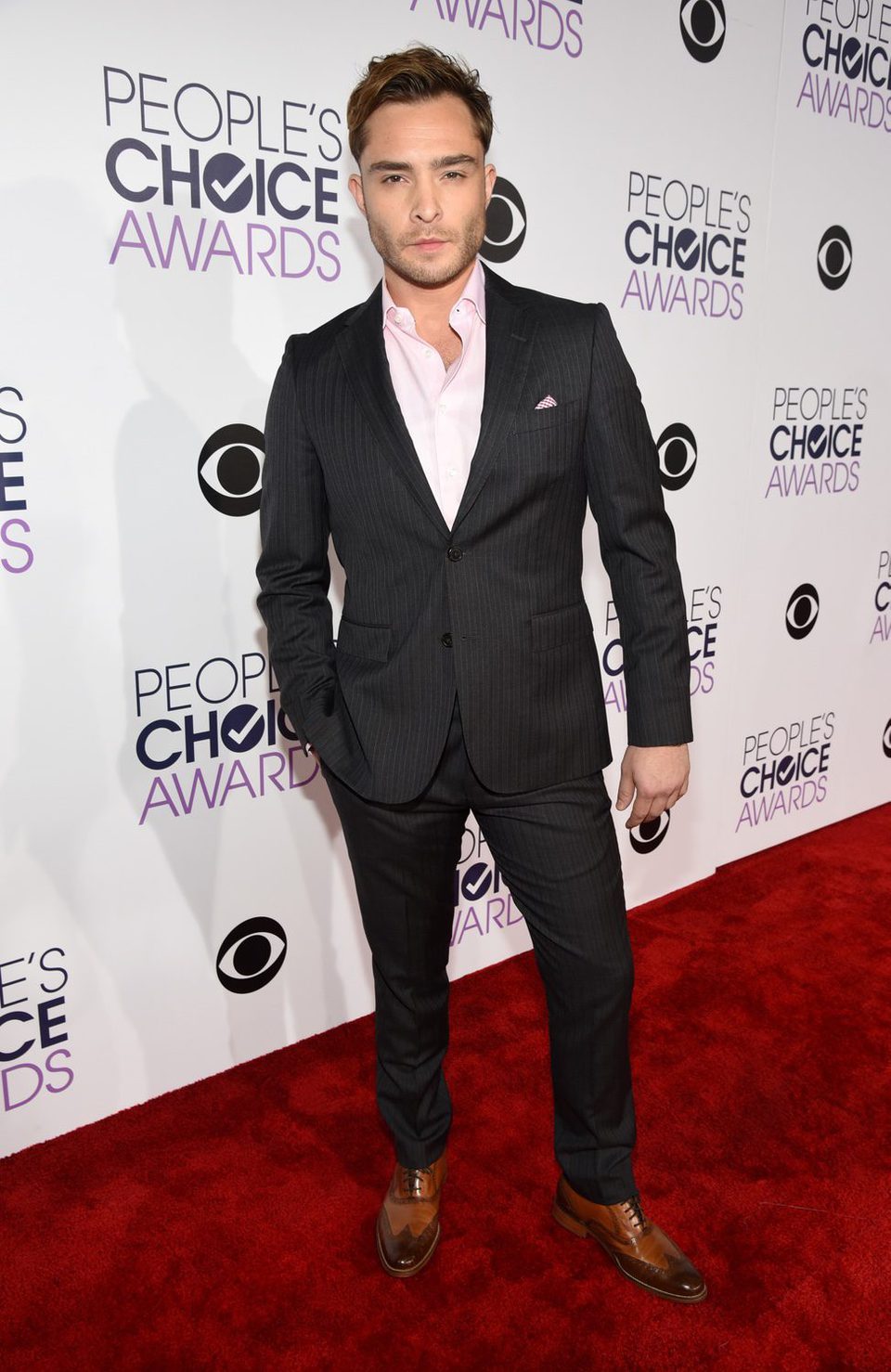 Ed Westwick en los People's Choice Awards 2016