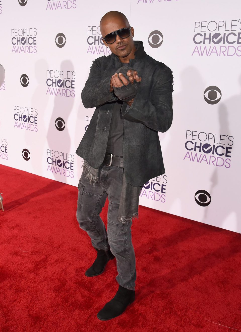Shemar Moore en los People's Choice Awards 2016