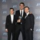 Los actores y el director de Mr. Robot sobre la alfombra roja de los Critics Choice Awards 2016