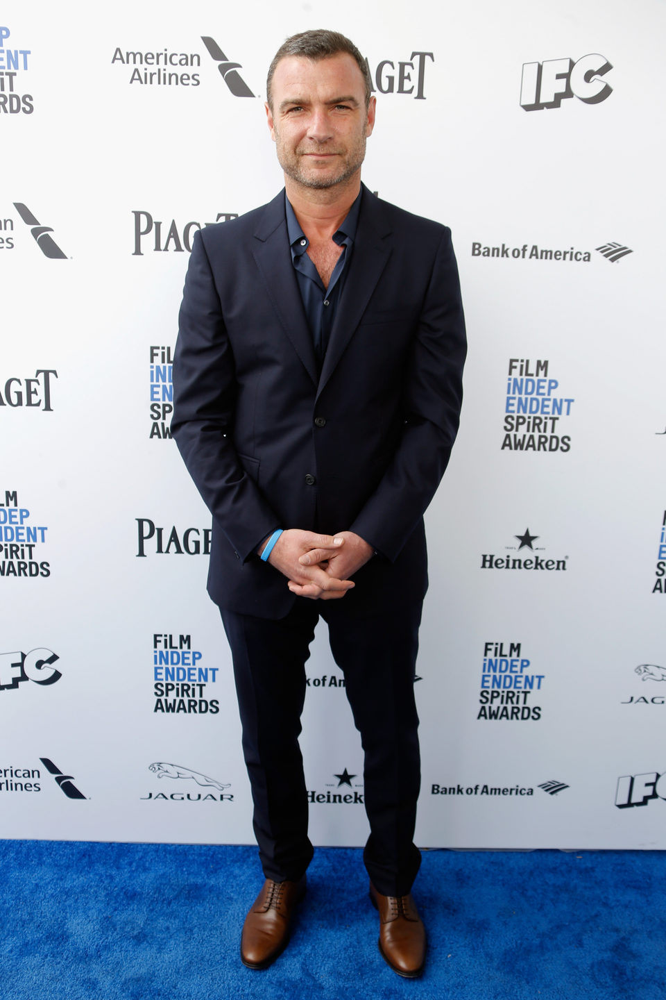 Liev Schreiber en la alfombra roja de los Independent Spirit Awards 2016
