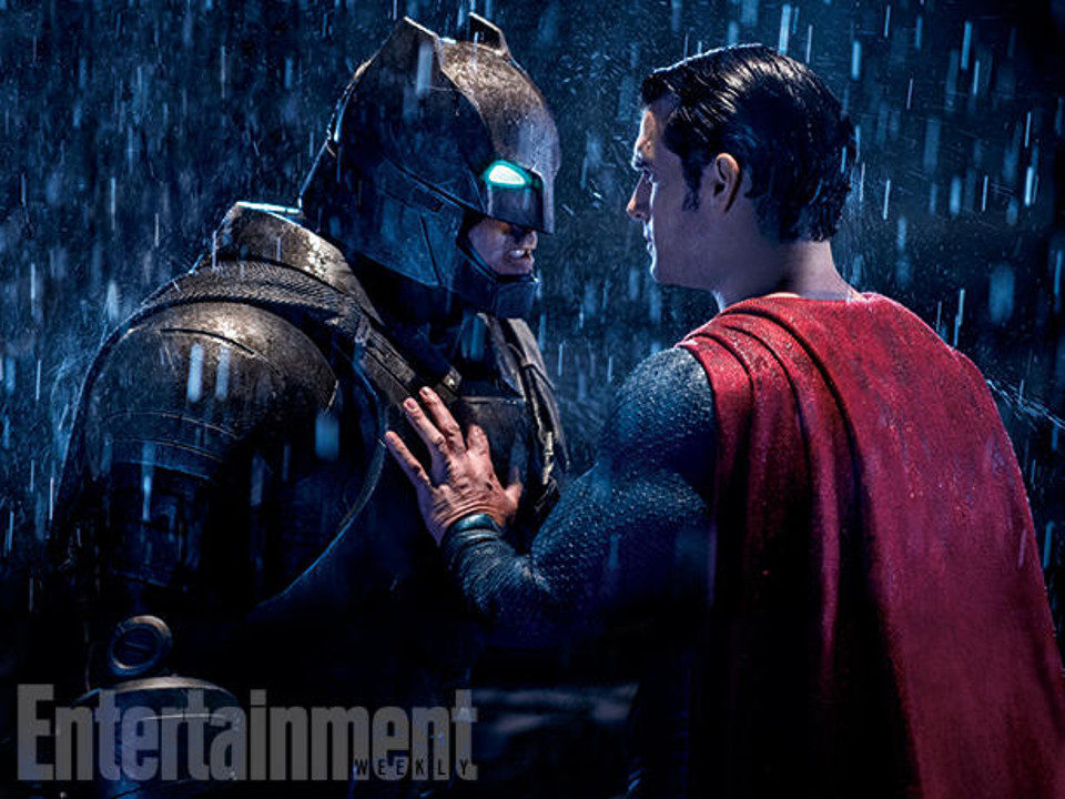Batman V Superman enfrentados