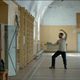 La clase de esgrima