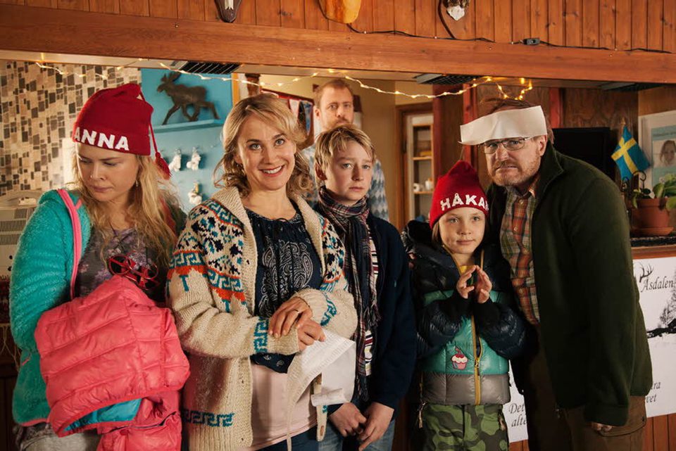 Los Andersson en la nieve