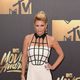 Carrie Keagan en la alfombra roja de los MTV Movie Awards 2016