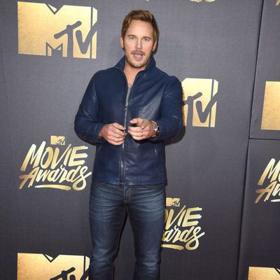 Chris Pratt en la alfombra roja de los MTV Movie Awards 2016