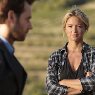 Pastel de pera con lavanda