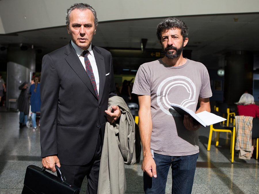 Rodaje 'El hombre de las mil caras'