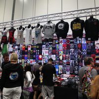 Tienda de camisetas en la Star Wars Celebration 2016