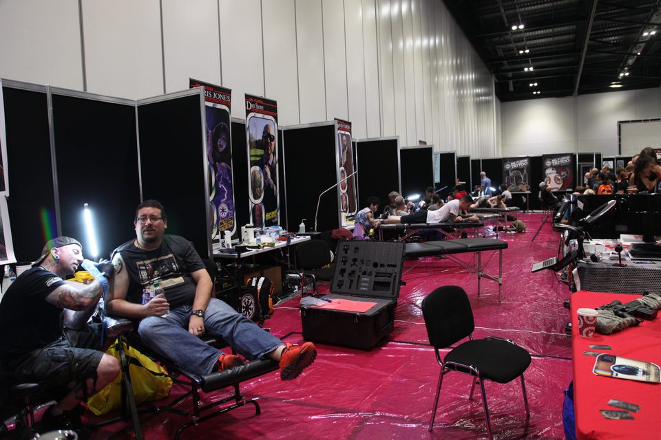Tatuadores en la Star Wars Celebration 2016