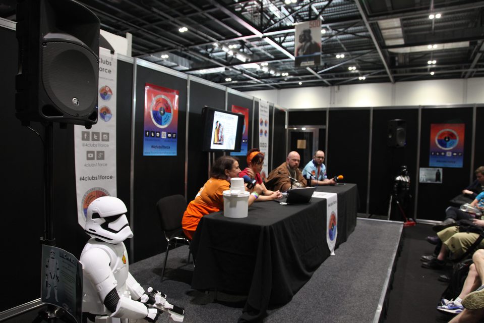 Sesión de podcast en la Star Wars Celebration 2016