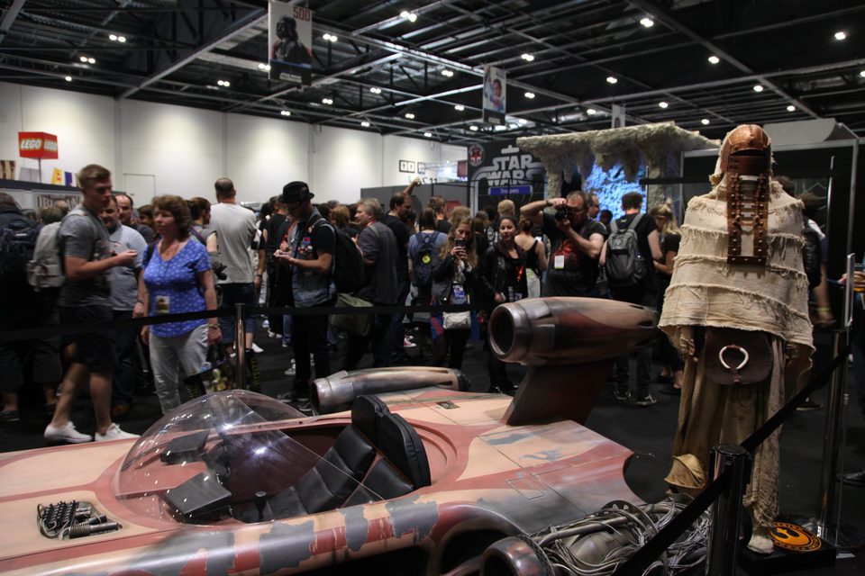Vehículos y trajes en la Star Wars Celebration 2016