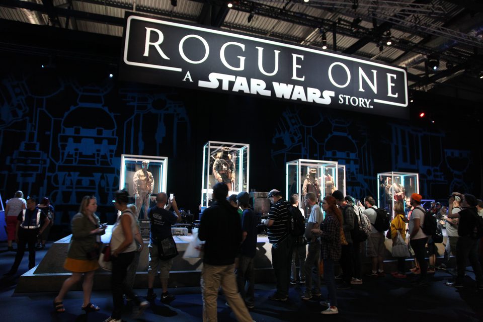 Exposición de 'Rogue One' en la Star Wars Celebration 2016