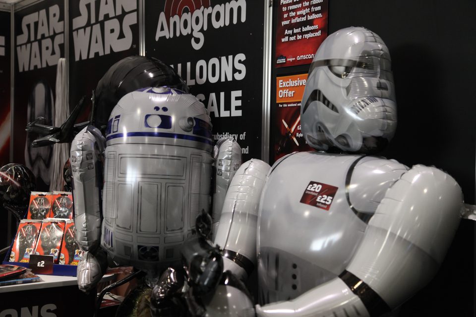 Tienda de globos en la Star Wars Celebration 2016