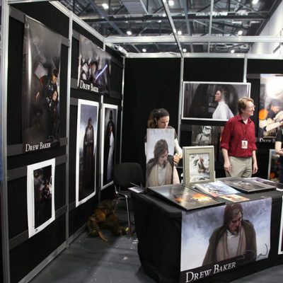 Puestos de artistas en la Star Wars Celebration 2016