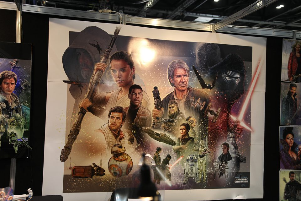 Lámina edición limitada en la Star Wars Celebration 2016