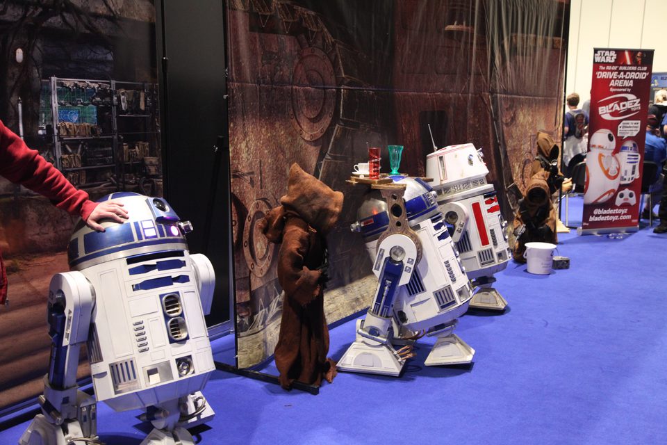 Droides en la Star Wars Celebration 2016