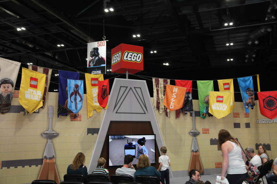 Stand de Lego en la Star Wars Celebration 2016