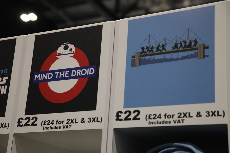 Camisetas de la Star Wars Celebration 2016