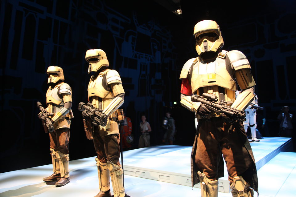 Soldados de arena en la Star Wars Celebration 2016
