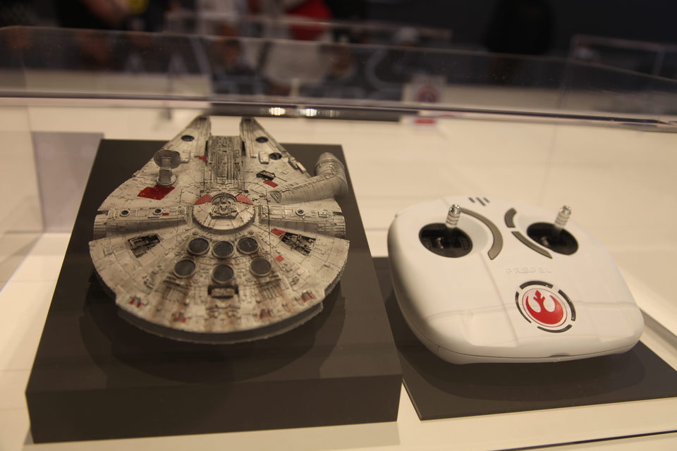 Dron Halcón Milenario en la Star Wars Celebration 2016