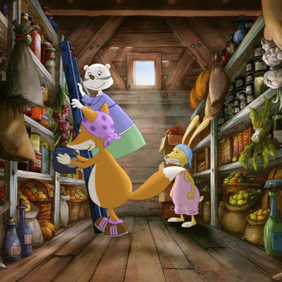 Cuervito calcetín: la gran carrera