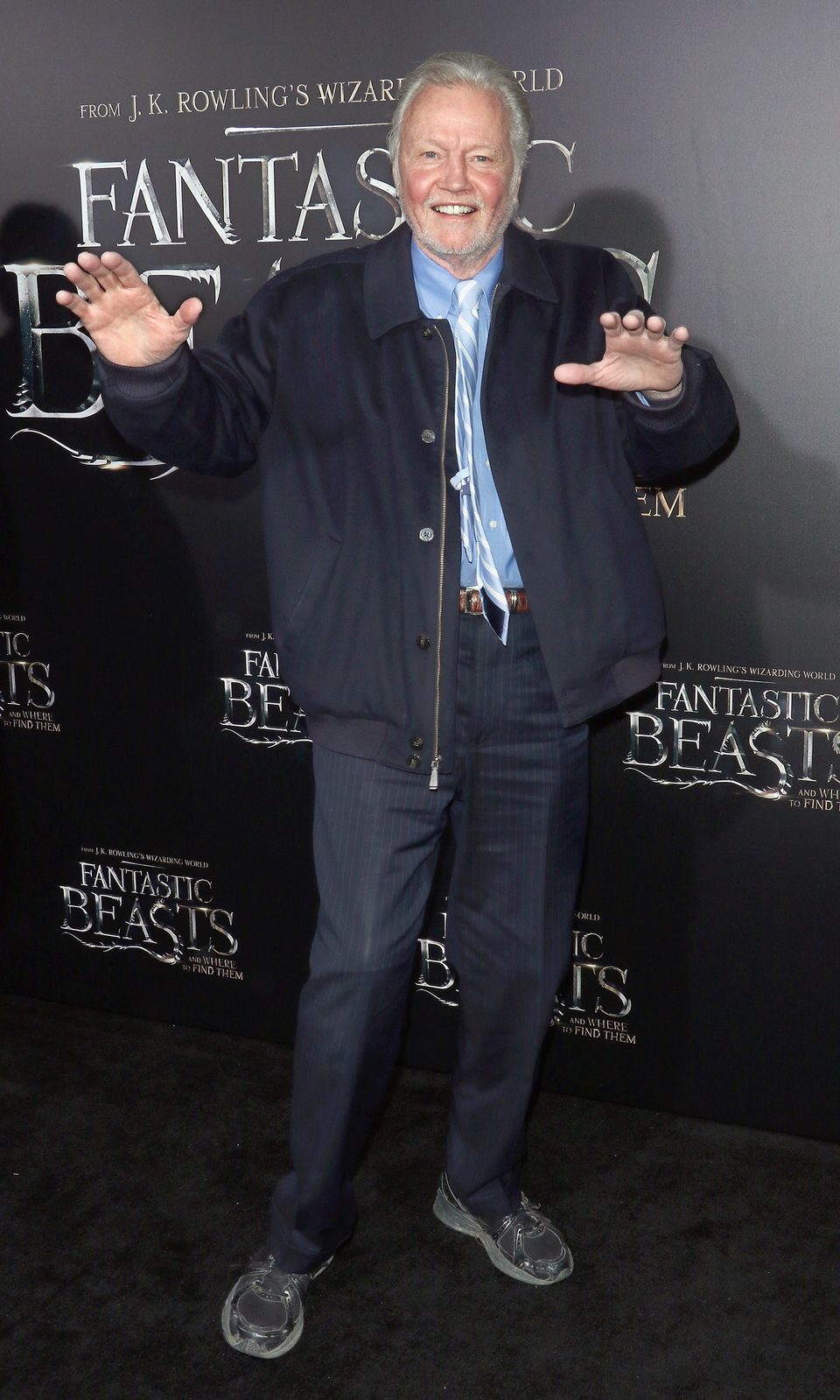 Jon Voight en la premiere mundial de 'Animales fantásticos y dónde encontrarlos'