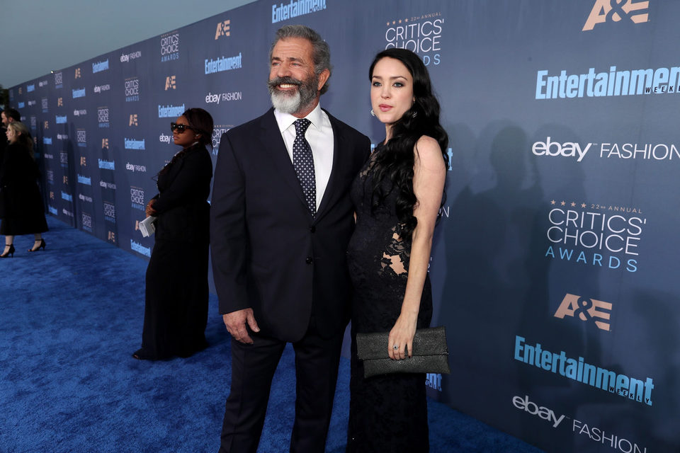 La pareja Mel Gibson y Rosalind Ross