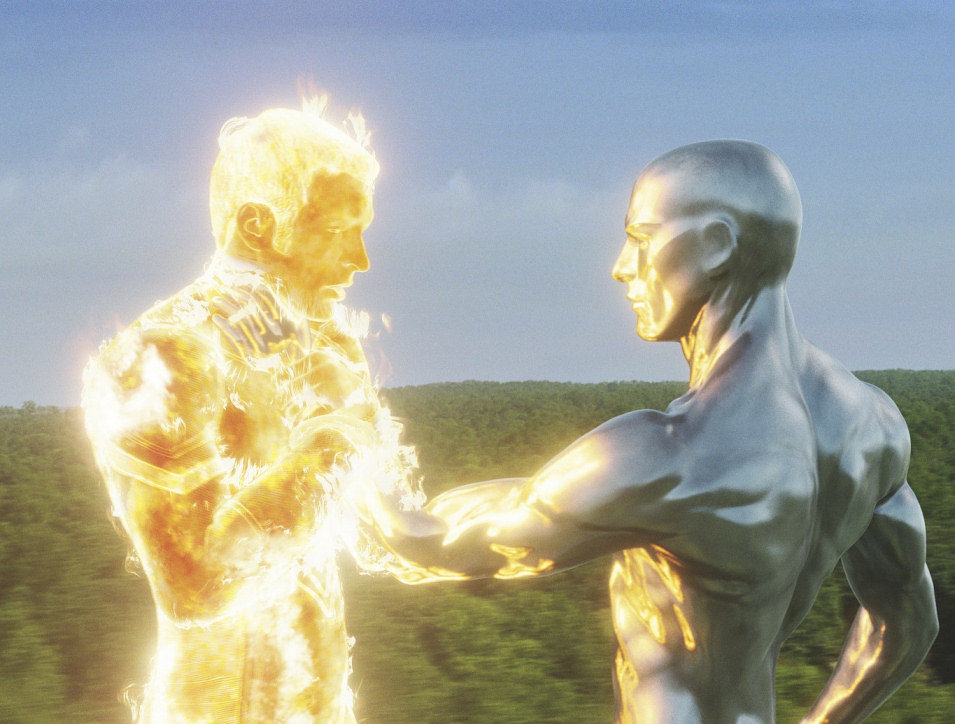Los 4 fantásticos y Silver Surfer
