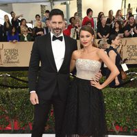 Sofía Vergara y Joe Manganiello en la alfombra roja de los SAG Awards 2017