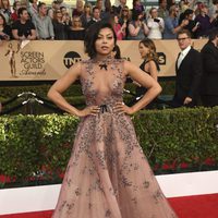 Taraji P. Henson en la alfombra roja de los SAG Awards 2017