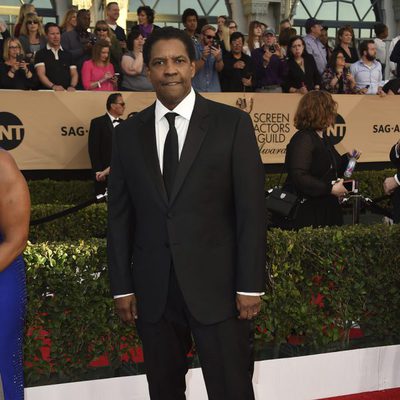 Denzel Washington en la alfombra roja de los SAG Awards 2017