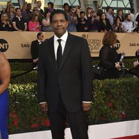 Denzel Washington en la alfombra roja de los SAG Awards 2017
