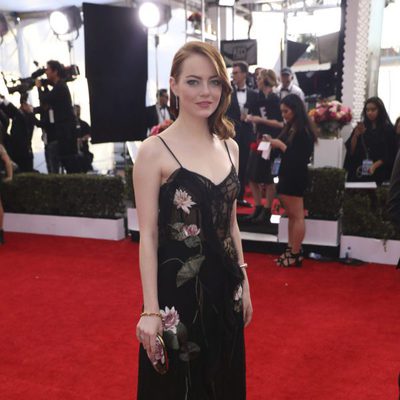 Emma Stone en la alfombra roja de los SAG Awards 2017