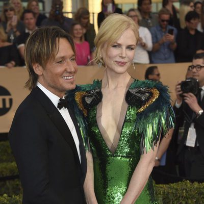 Nicole Kidman y Keith Urban en la alfombra roja de los SAG Awards 2017