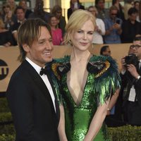 Nicole Kidman y Keith Urban en la alfombra roja de los SAG Awards 2017