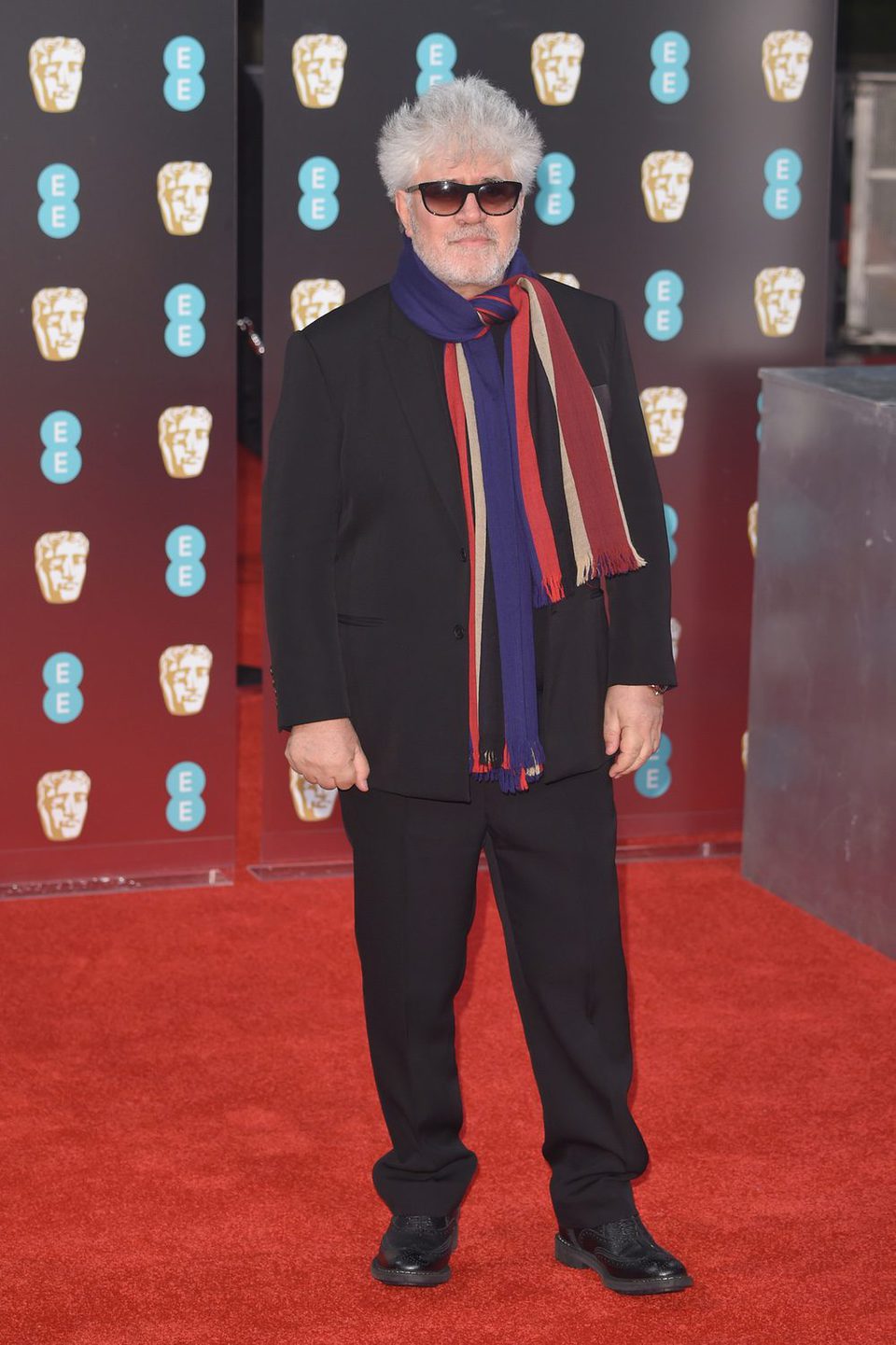 Pedro Almodóvar, director de 'Julieta', en la alfombra roja de los BAFTA