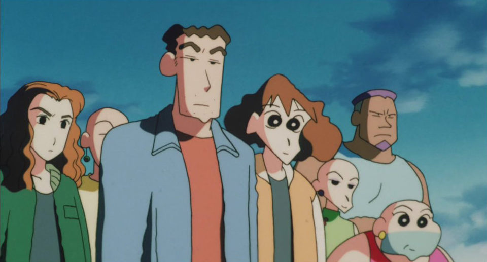 Shin Chan en busca de las bolas perdidas