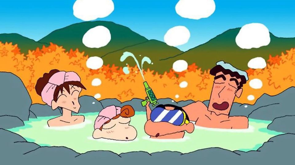 Shin Chan Spa Wars: La guerra de los balnearios