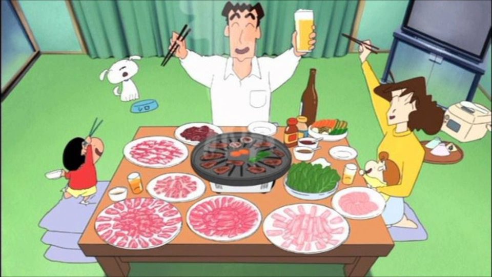 Shin Chan y el chuletón imposible