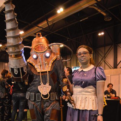 Little Sister y Big Daddy del 'Bioshock 2'