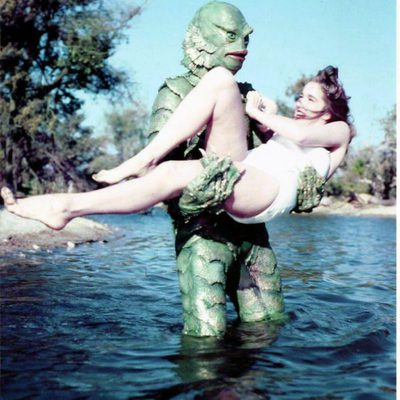 La mujer y el monstruo