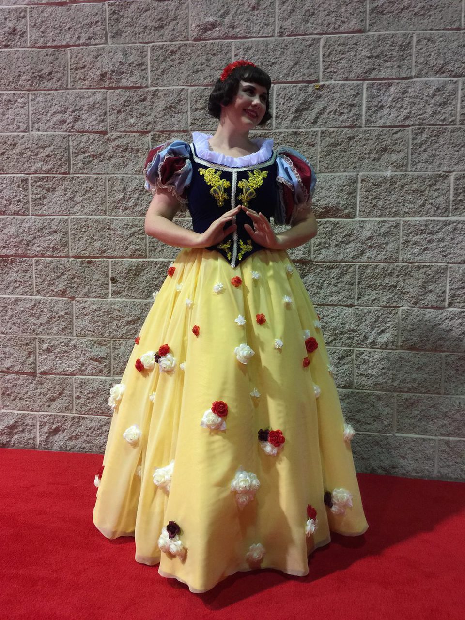 Fan disfrazada de Blancanieves en la D23
