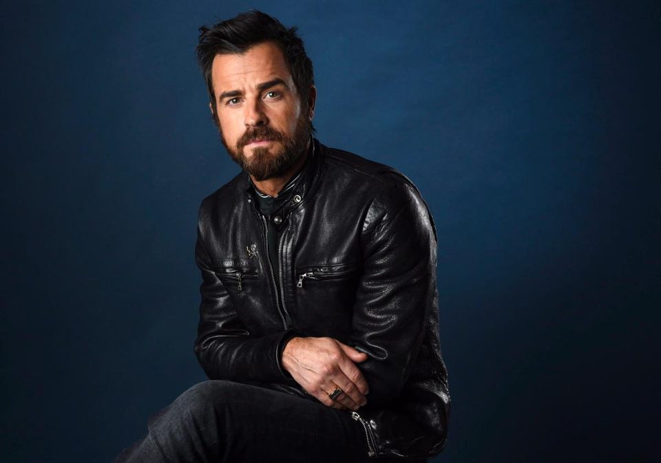 Justin Theroux posa para un retrato en la Comic-Con 2017
