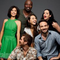 Los protagonistas de 'The defenders' en la Comic-Con