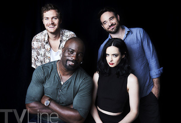 El reparto de 'Marvels Defenders' en la Comic-Con