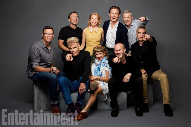 El reparto de 'Twin Peaks' posa en la Comic-Con