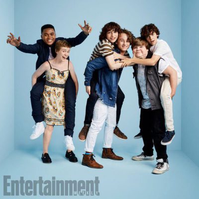El reparto de 'IT' posa en la Comic-Con