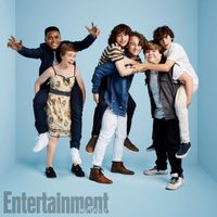 El reparto de 'IT' posa en la Comic-Con