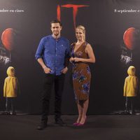Andy Muschietti y Barbara Muschietti en la presentación de ?It? en Madrid